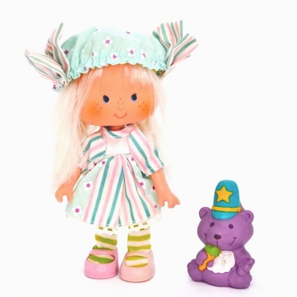 RARE Angel Cake & Souffle 1984 Party Pleaser Strawberry Shortcake Doll Kenner G1